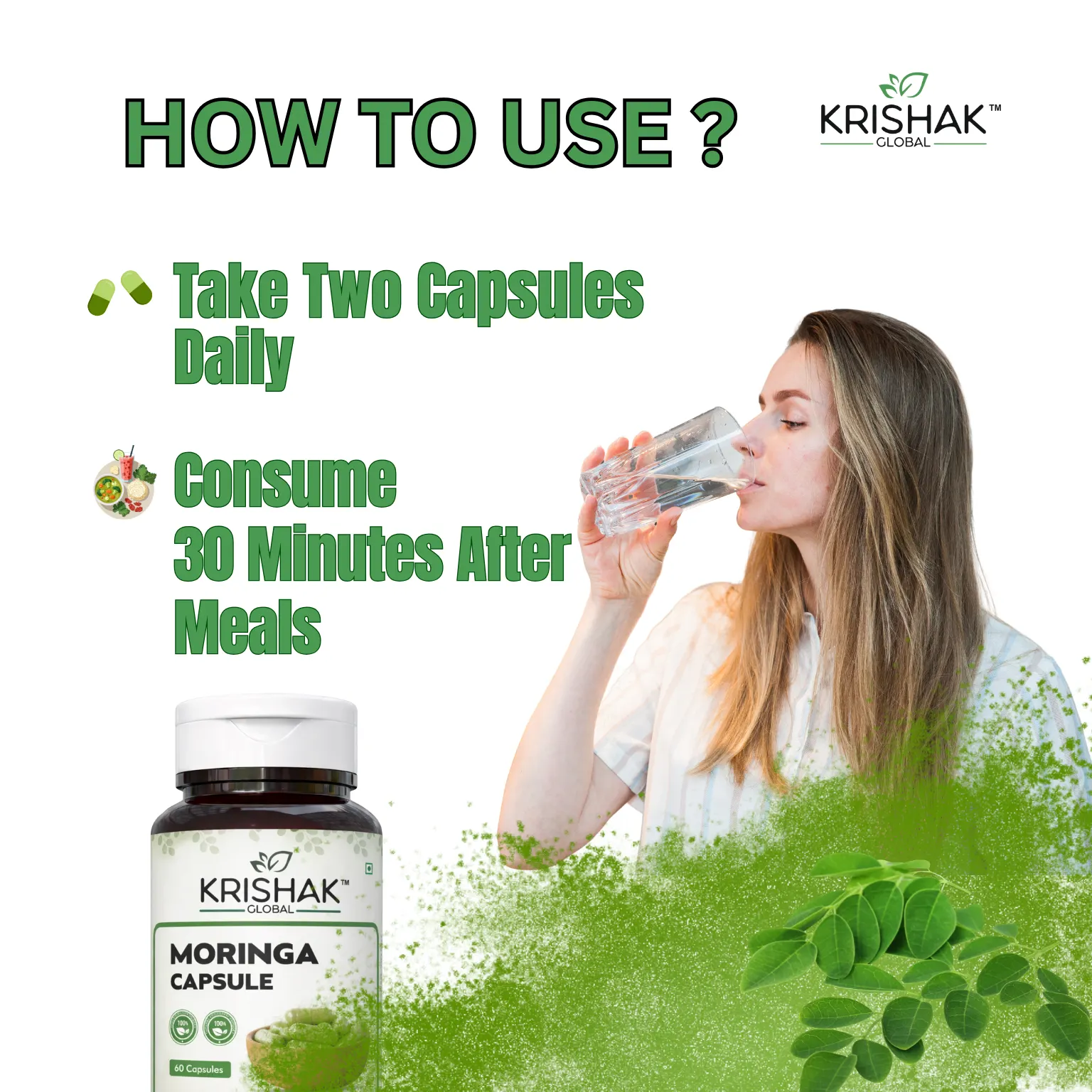 Krishak Moringa Capsules