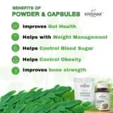 Moringa Powder and Capsules